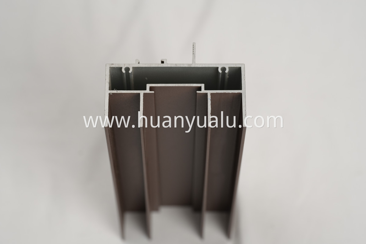 Spray painted door and window profiles